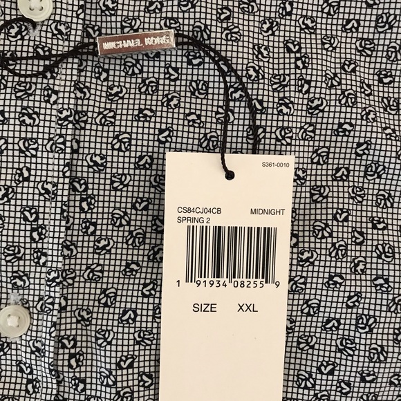 NEW $98. MICHAEL KORS COLLECTION Dress shirt - Picture 3 of 4